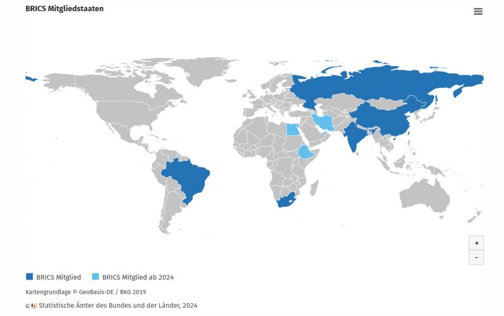 BRICS országok világ